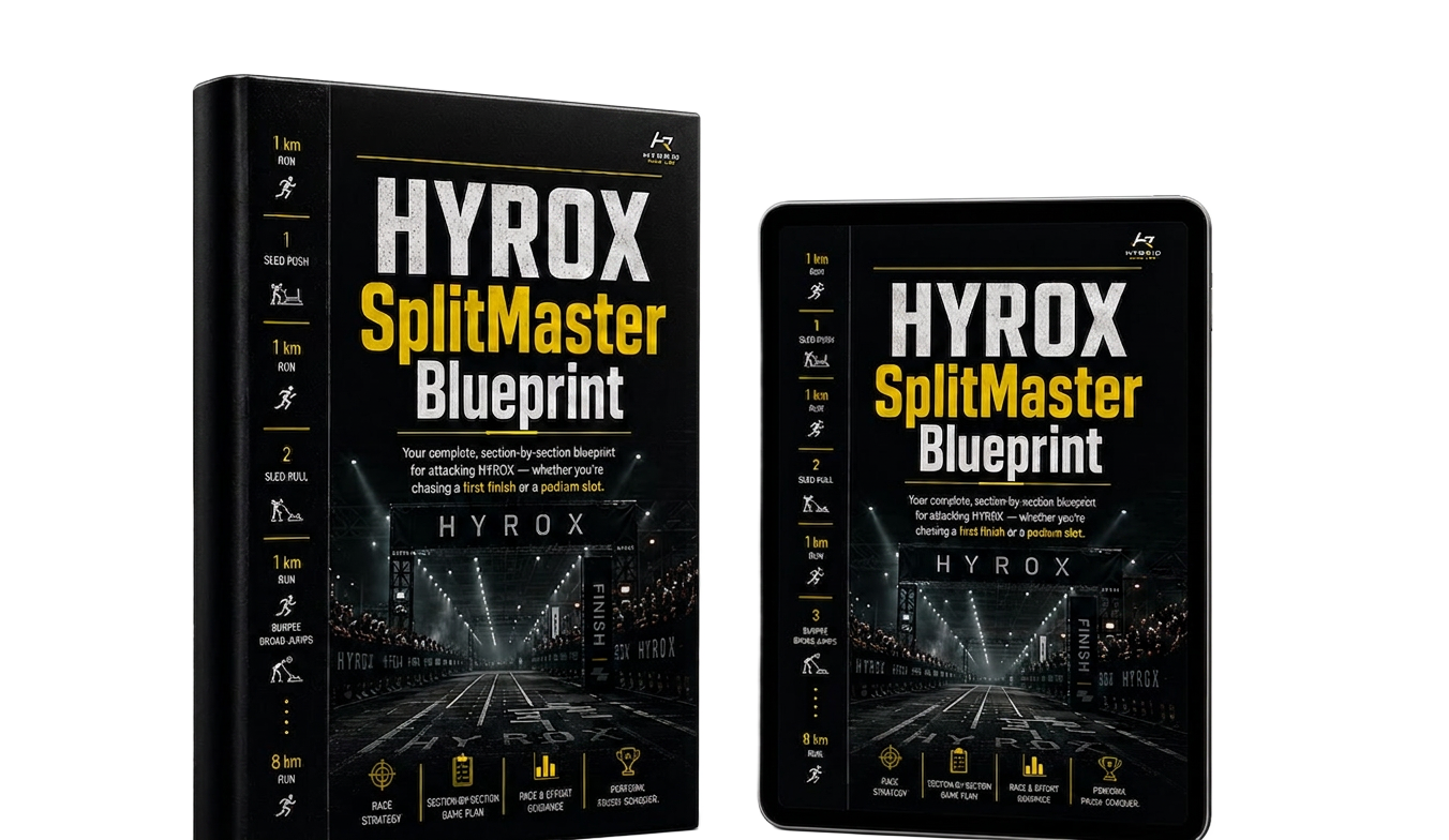 HYROX SplitMaster Blueprint — ebook and tablet